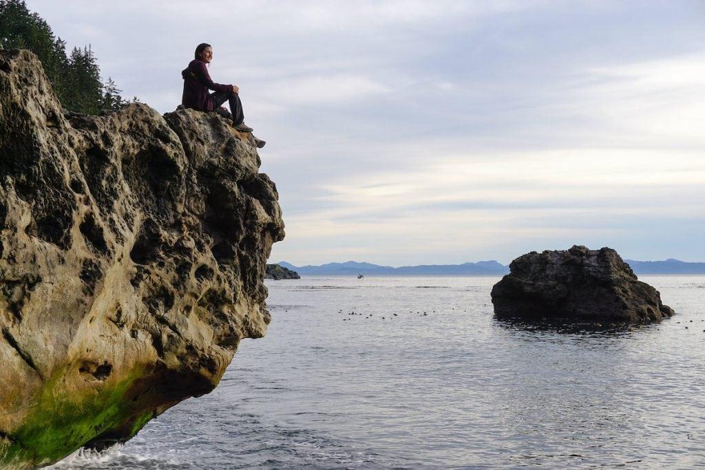 Hiking is one of the best things to do on Vancouver Island British Columbia.