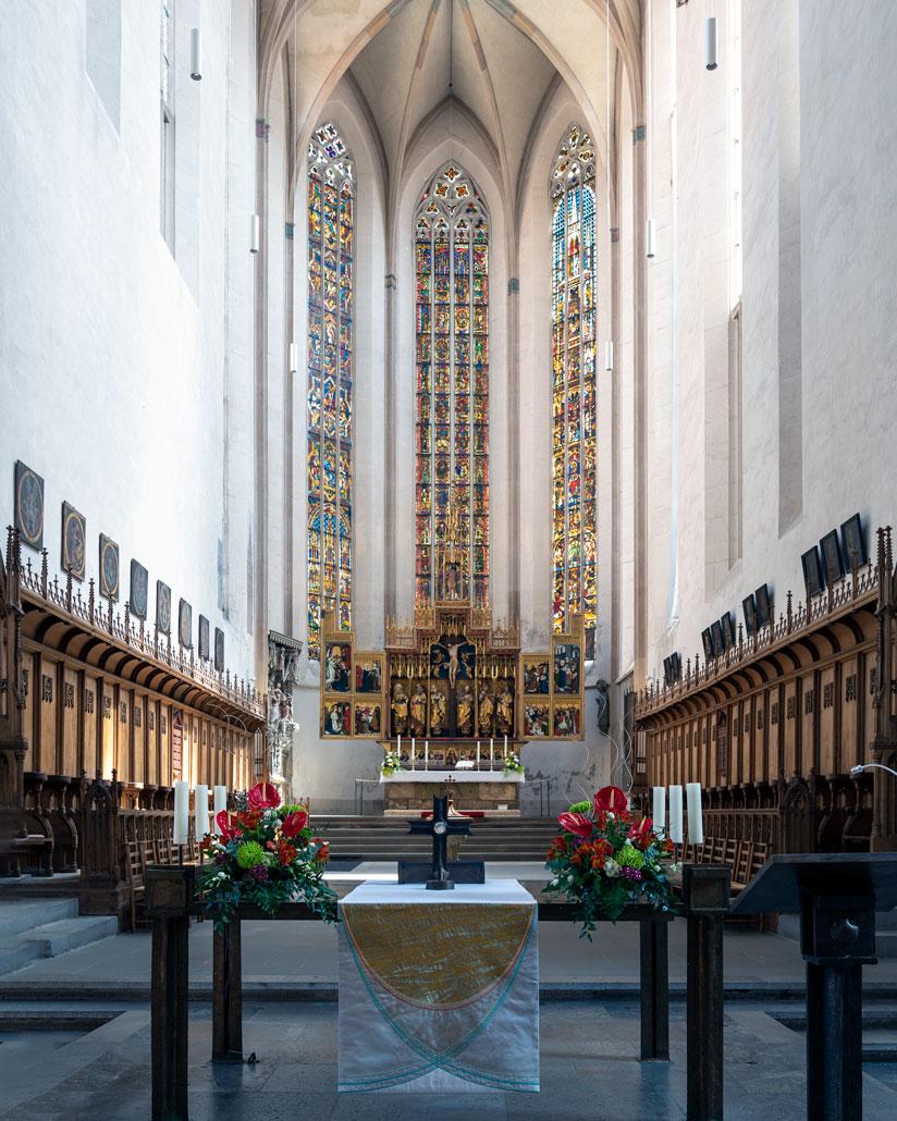 St. Jakobskirche. Stadtkirche  Rothenburg ob der Tauber